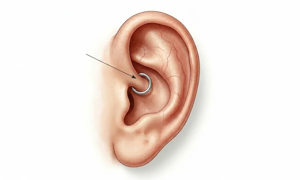 What Is a Daith Piercing? (Basics of the Migraine Piercing)