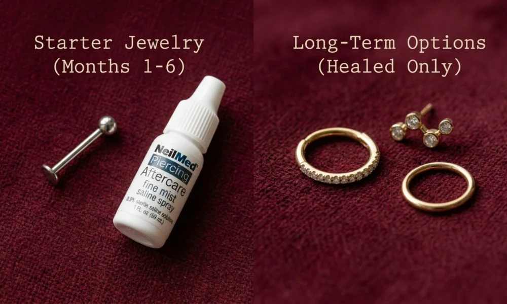 Helix Piercing Aftercare: Daily Routine and Mistakes to Avoid
