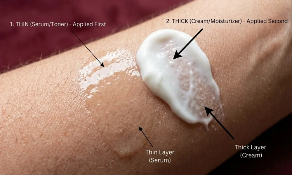 Vitamin C Serum Layering Order: How to Apply Both Correctly explained at daithpiercing