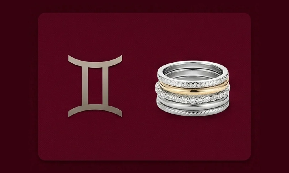 Gemini (May 21 to June 20): Playful Mixed Metals for the Quick Mind