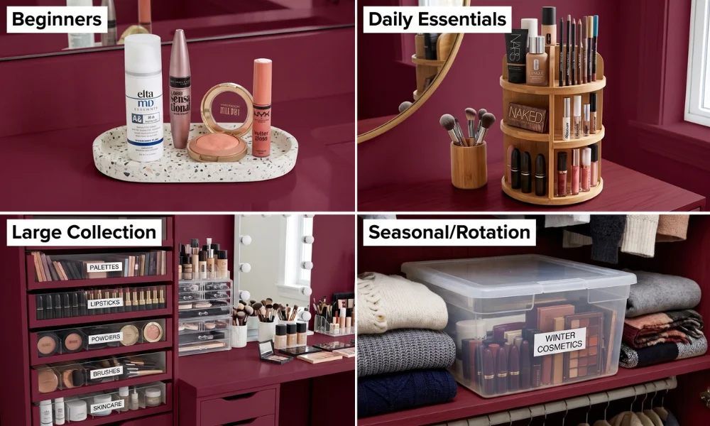 Makeup Organizer Ideas for Every Collection Size and Lifestyle