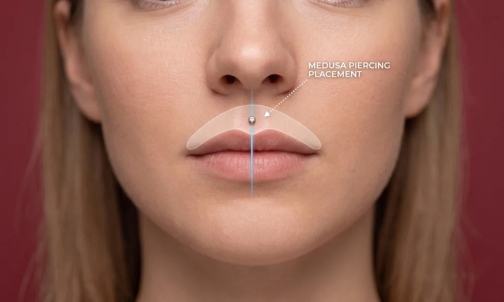 What Is a Medusa Piercing? (Anatomy, Origin and Placement)