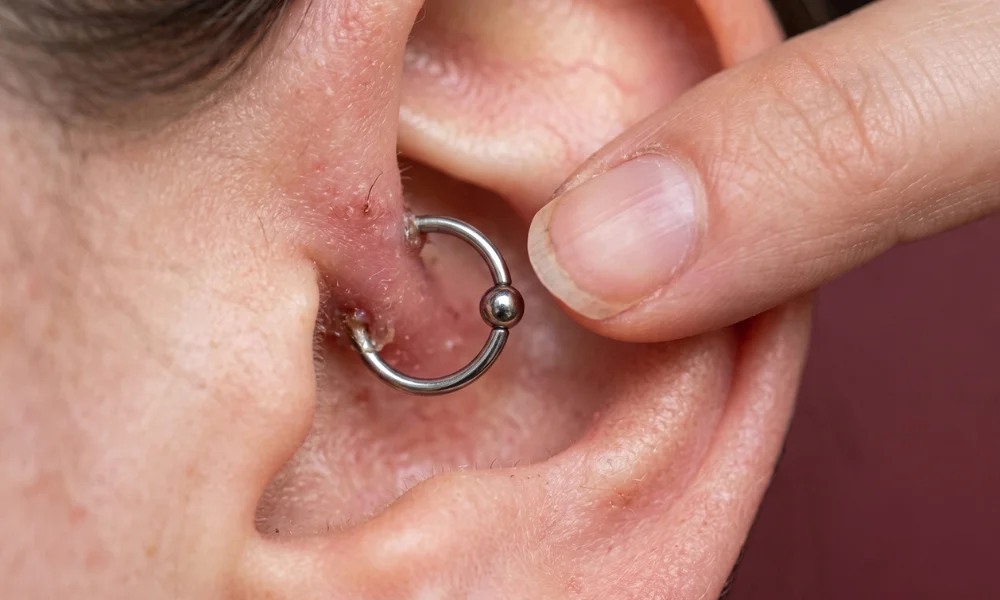 Daith Piercing Cleaning Routine Step-by-Step Process