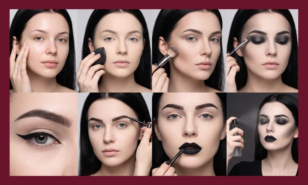 Goth Makeup Step by Step for Beginners