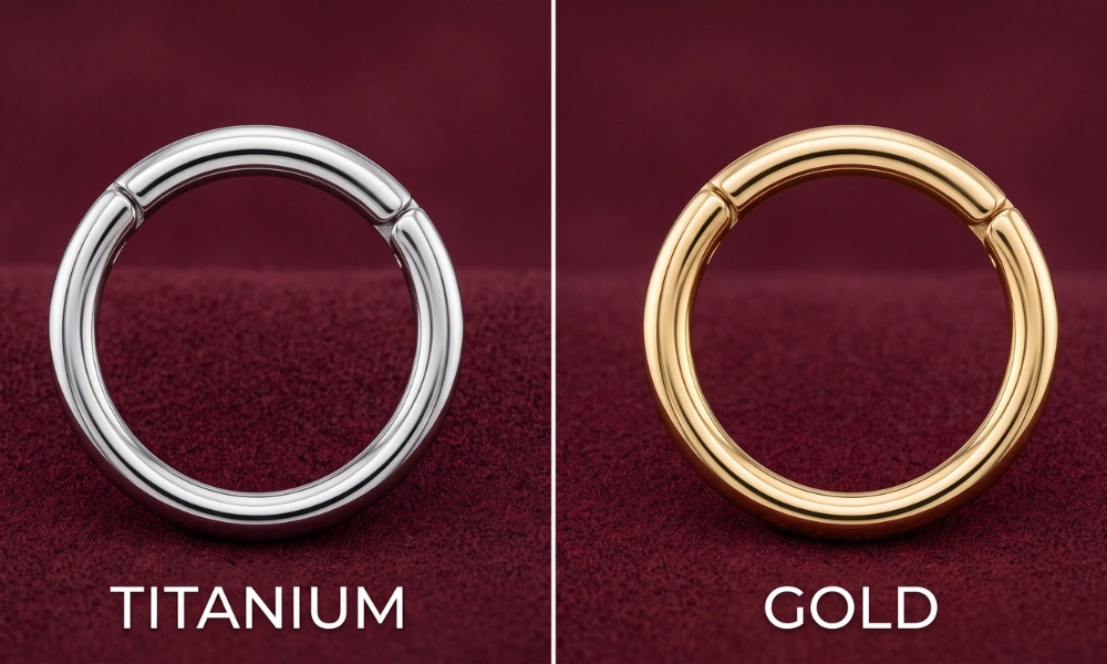 Gold vs Titanium Piercing: Which One Is Better?