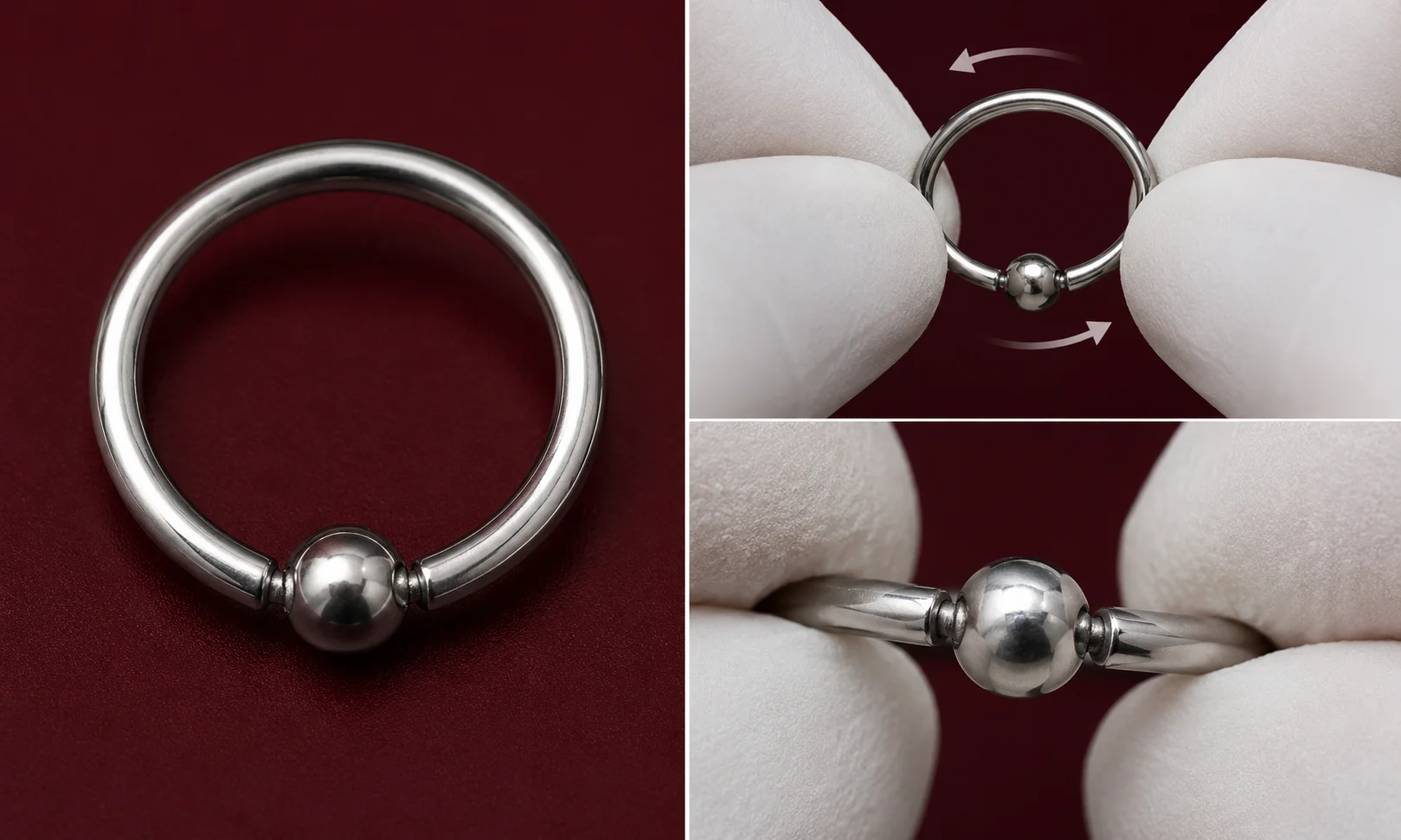 How a Captive Bead Ring Works