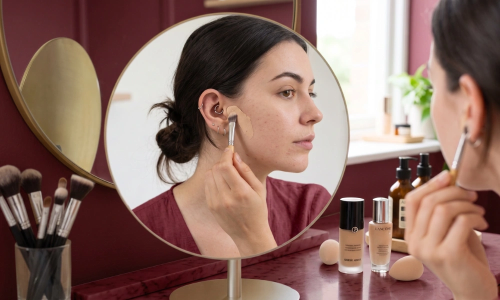 How to Apply Makeup Safely Around a Daith Piercing