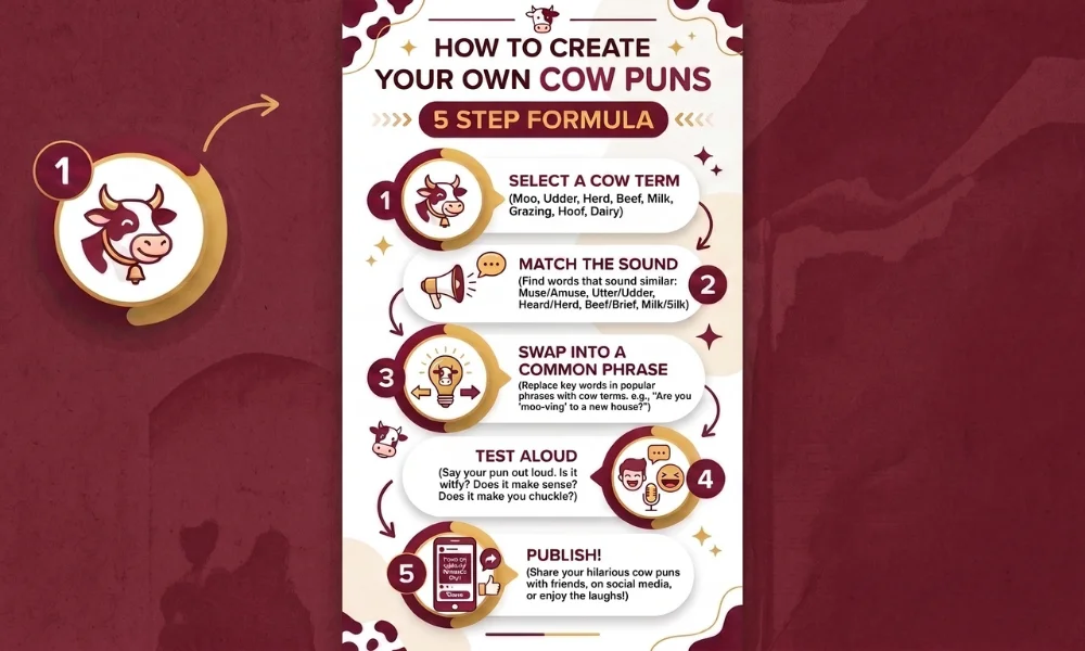 How to Create Your Own Cow Puns (5 Step Formula)