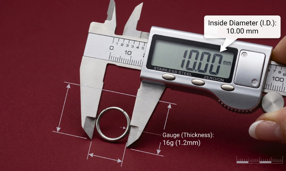 How to Measure Your Daith Piercing