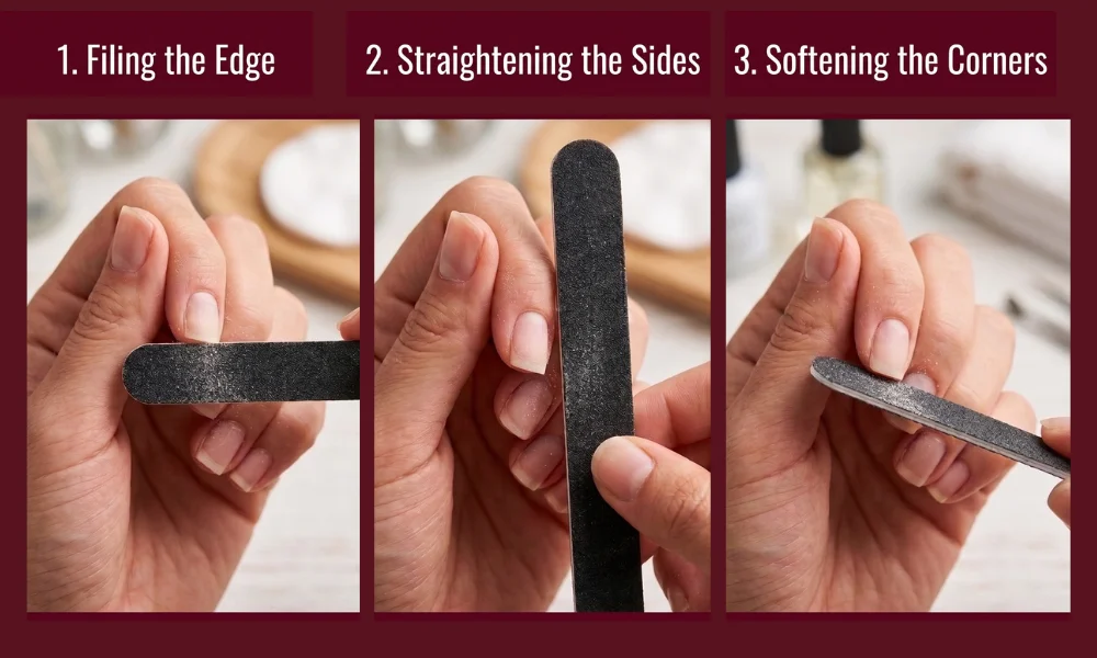 How to Shape Square Nails at Home
