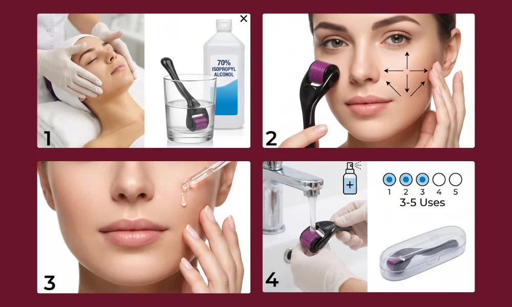 How to Use a Derma Roller More Safely