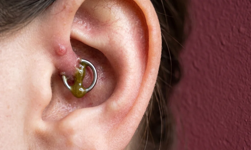 Clear Fluid Piercing Discharge: Lymph or Warning Sign?