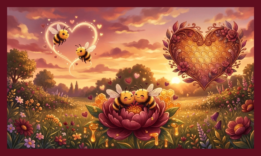 2. Love and Romantic Bee Puns