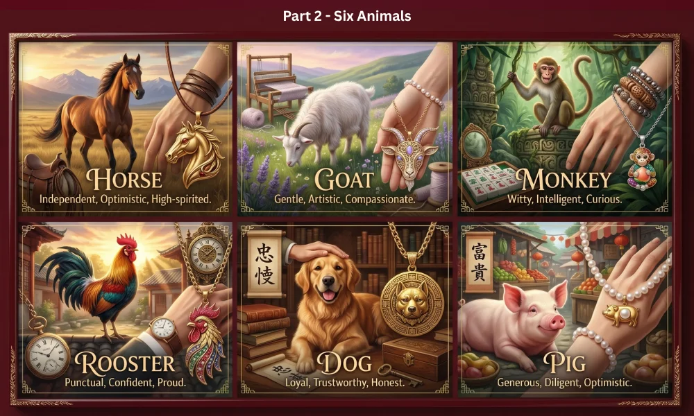 The 12 Chinese Zodiac Animals: Personality Traits and the Best Jewelry for Every Sign