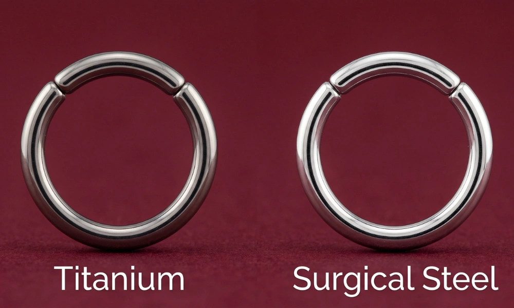 Titanium vs. Surgical Steel Comparison