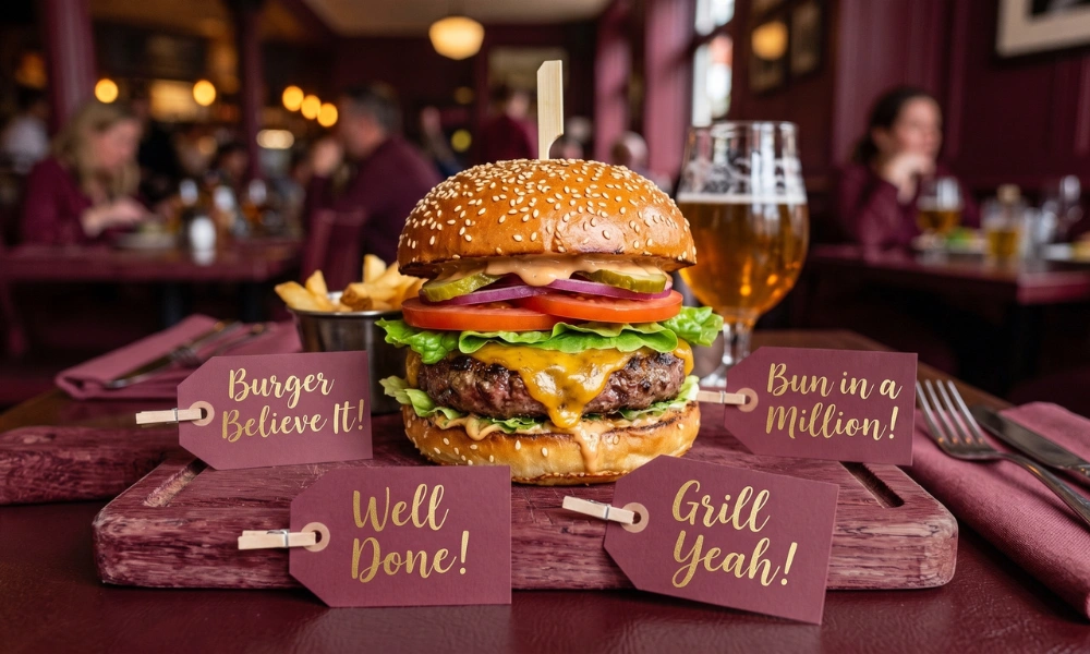 Best Burger Puns