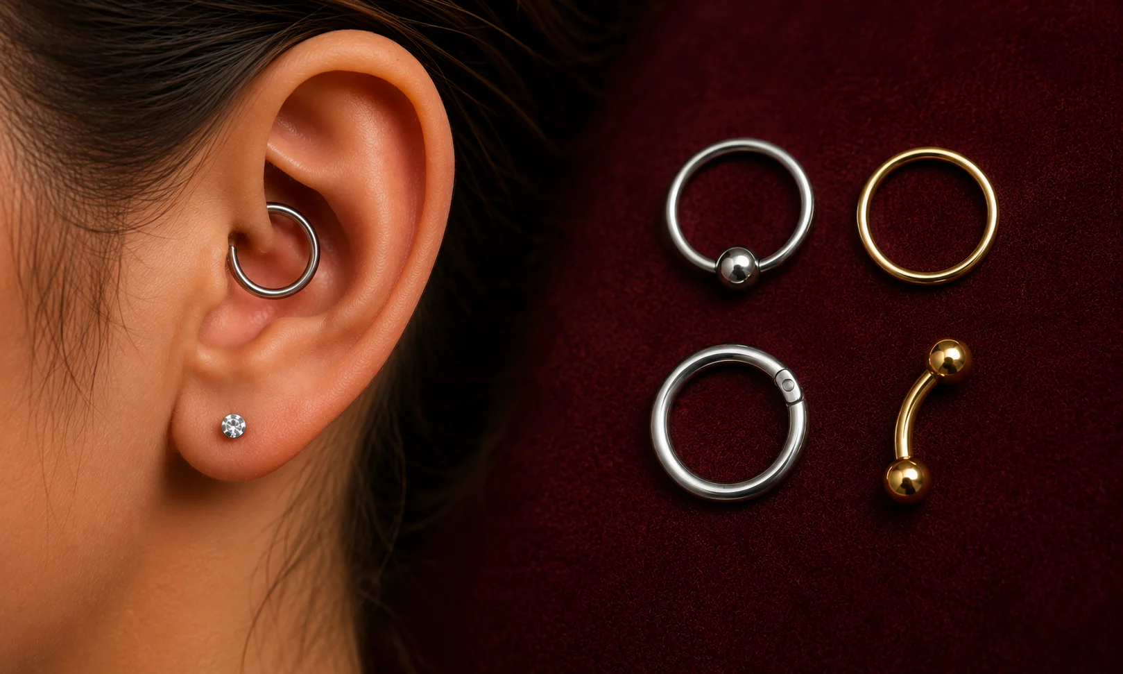 Best Jewelry Options for Daith Piercings