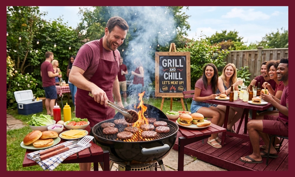 Burger BBQ Puns