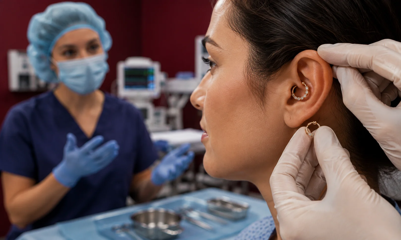Daith Piercing and Surgery With General Anesthesia