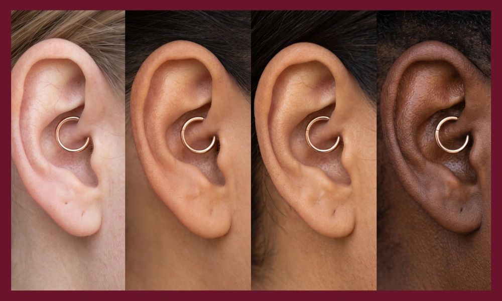 How Rose Gold Looks on Different Skin Tones