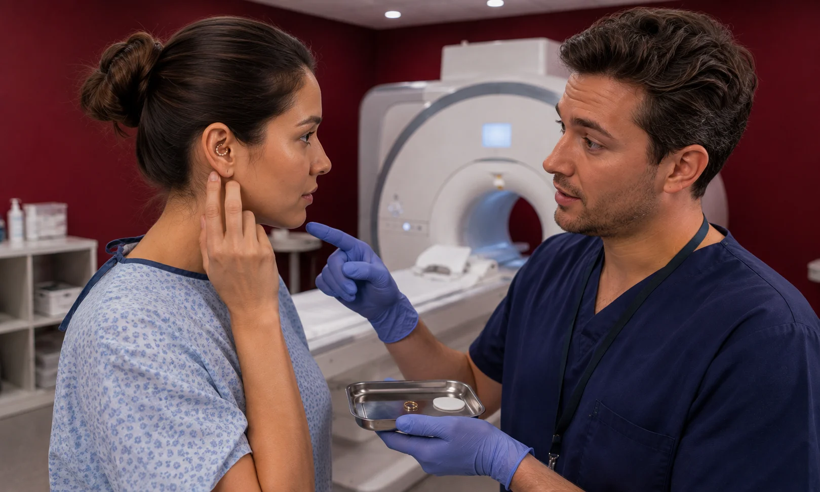 MRI and Daith Jewelry