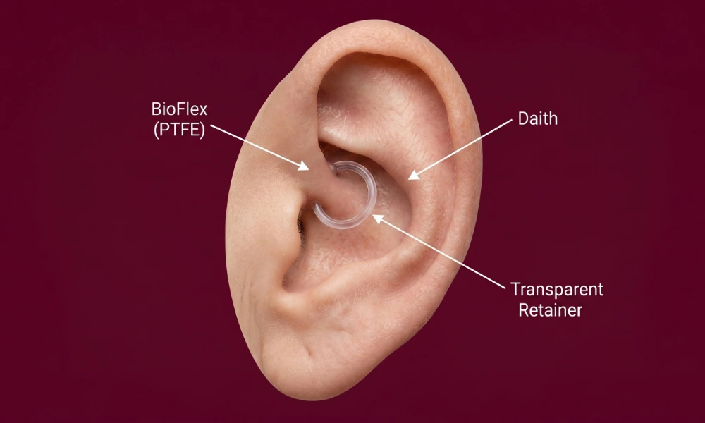 What Is a Daith Piercing Retainer?