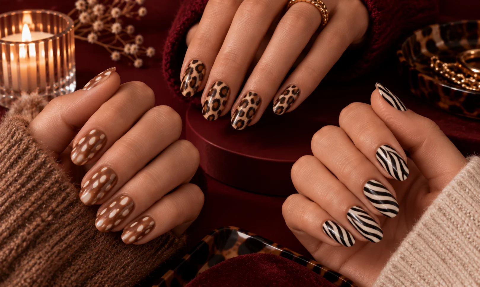 Deer Print Nails vs. Other Animal Print Nails