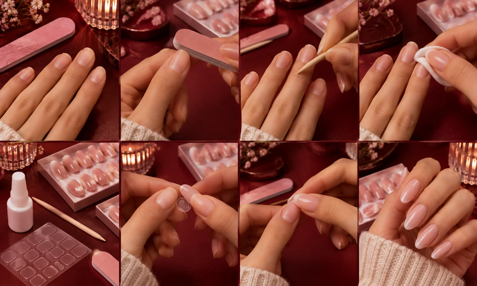 How Do You Apply Press-On Nails So They Last?