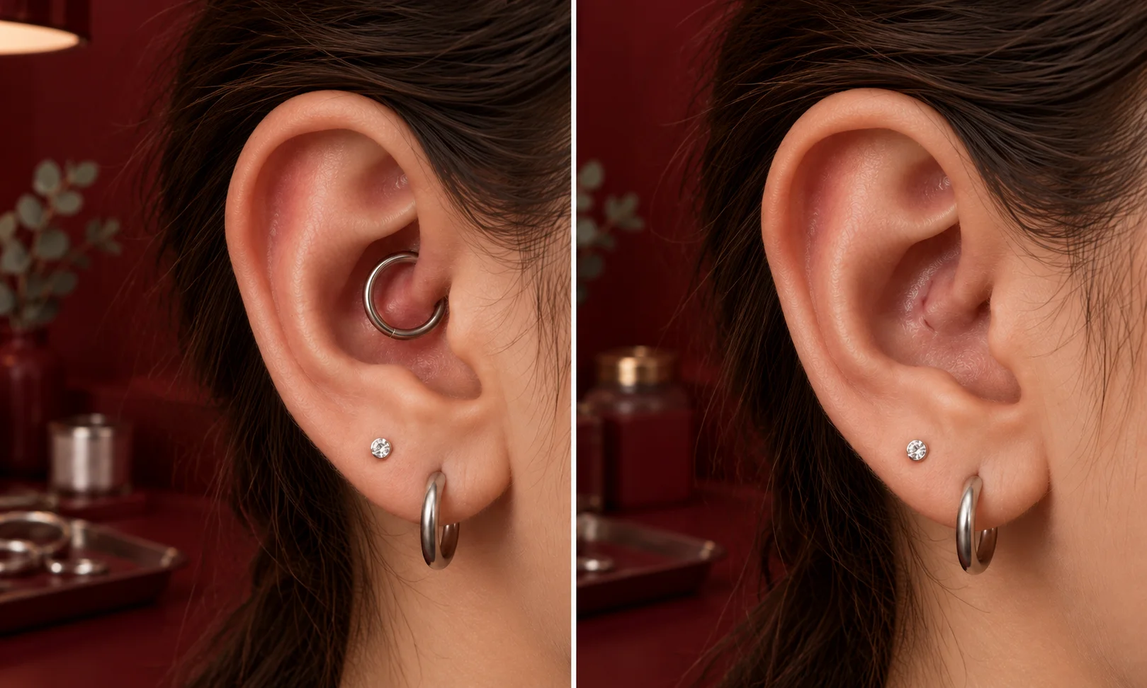 How Fast Can a Daith Piercing Close Up?