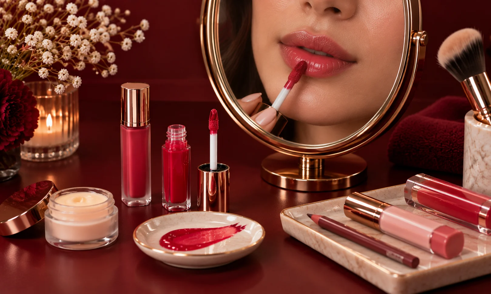 How to Make a Lip Stain Look Fresh Longer