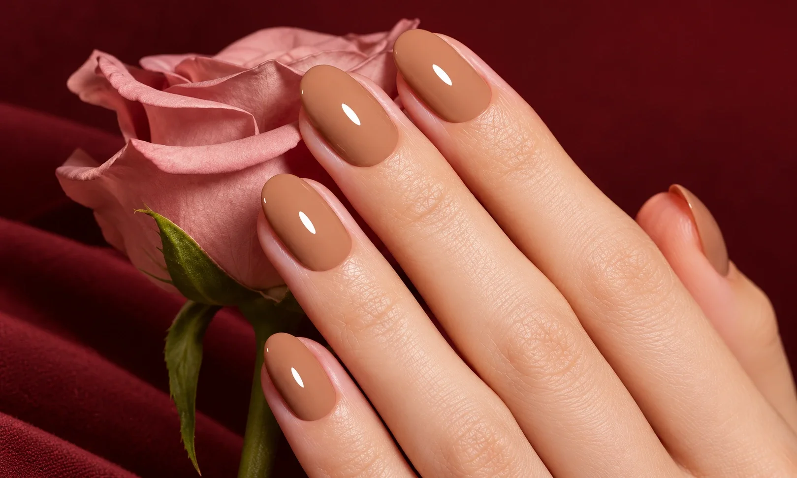 Caramel Nails