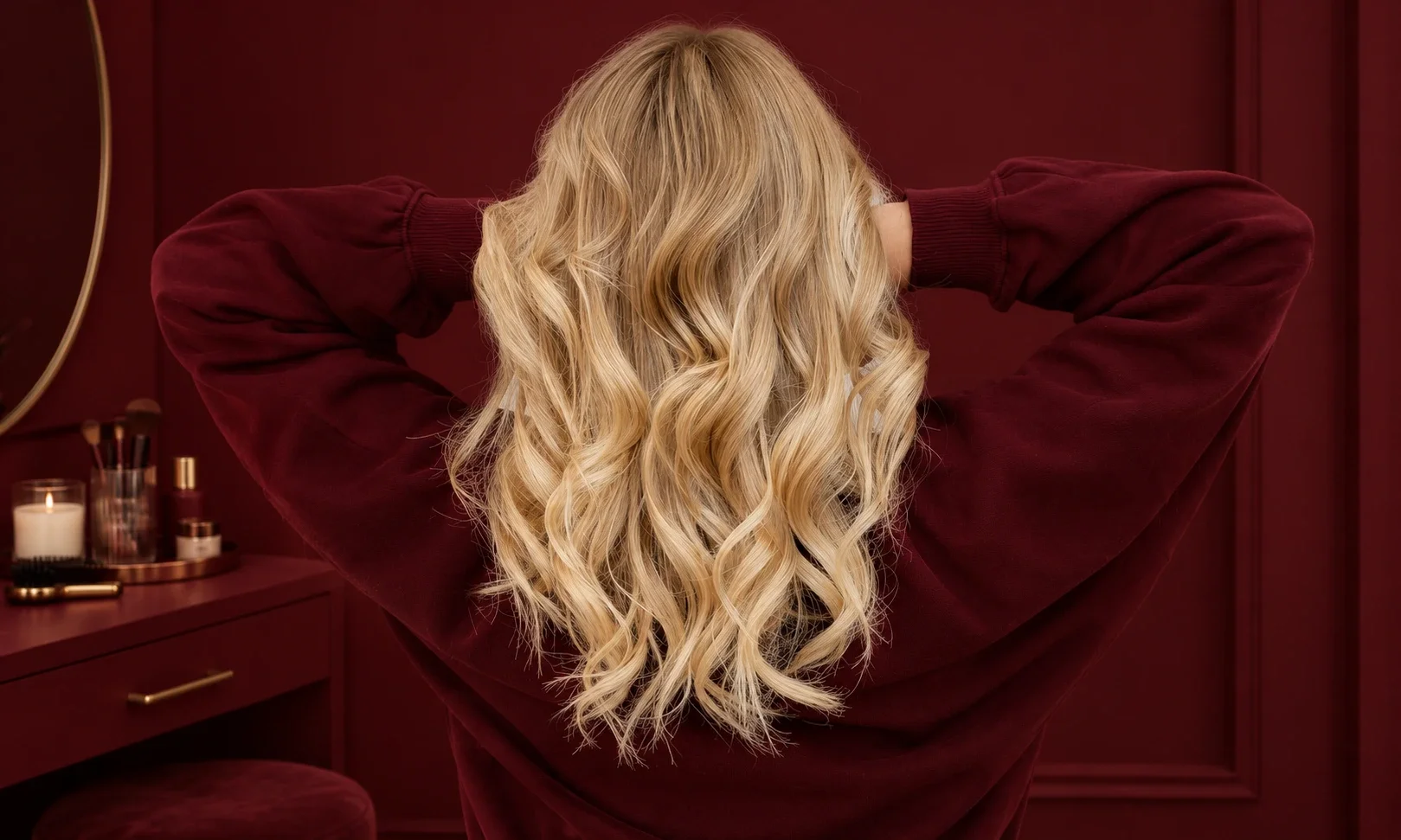 Long, soft waves created without heat.