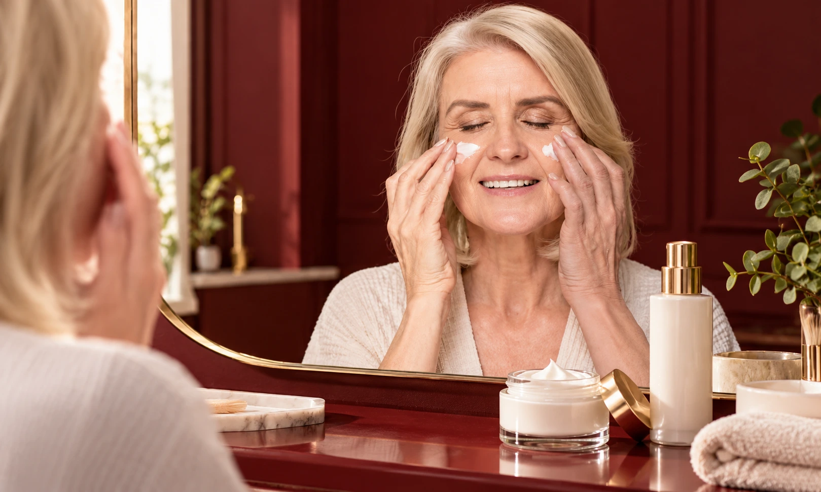 How should you use a wrinkle cream?
