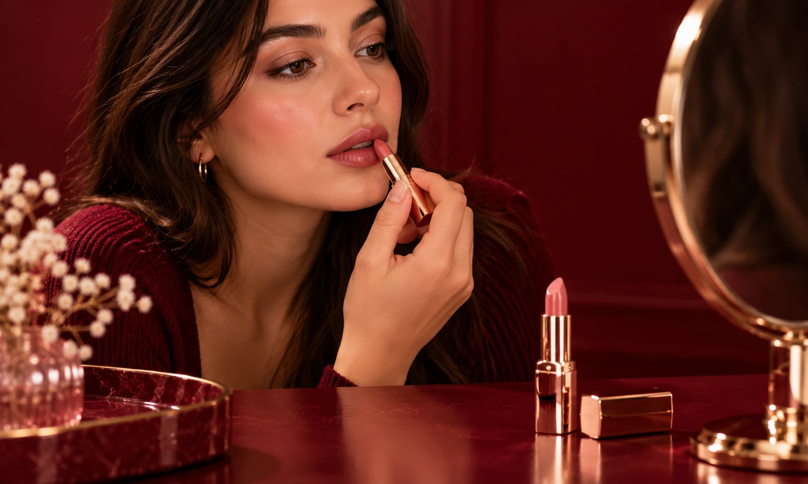 How to Wear Classic Lipstick Without Looking Overdone