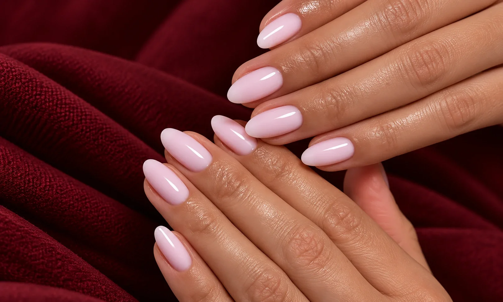 Milky Pink Nails