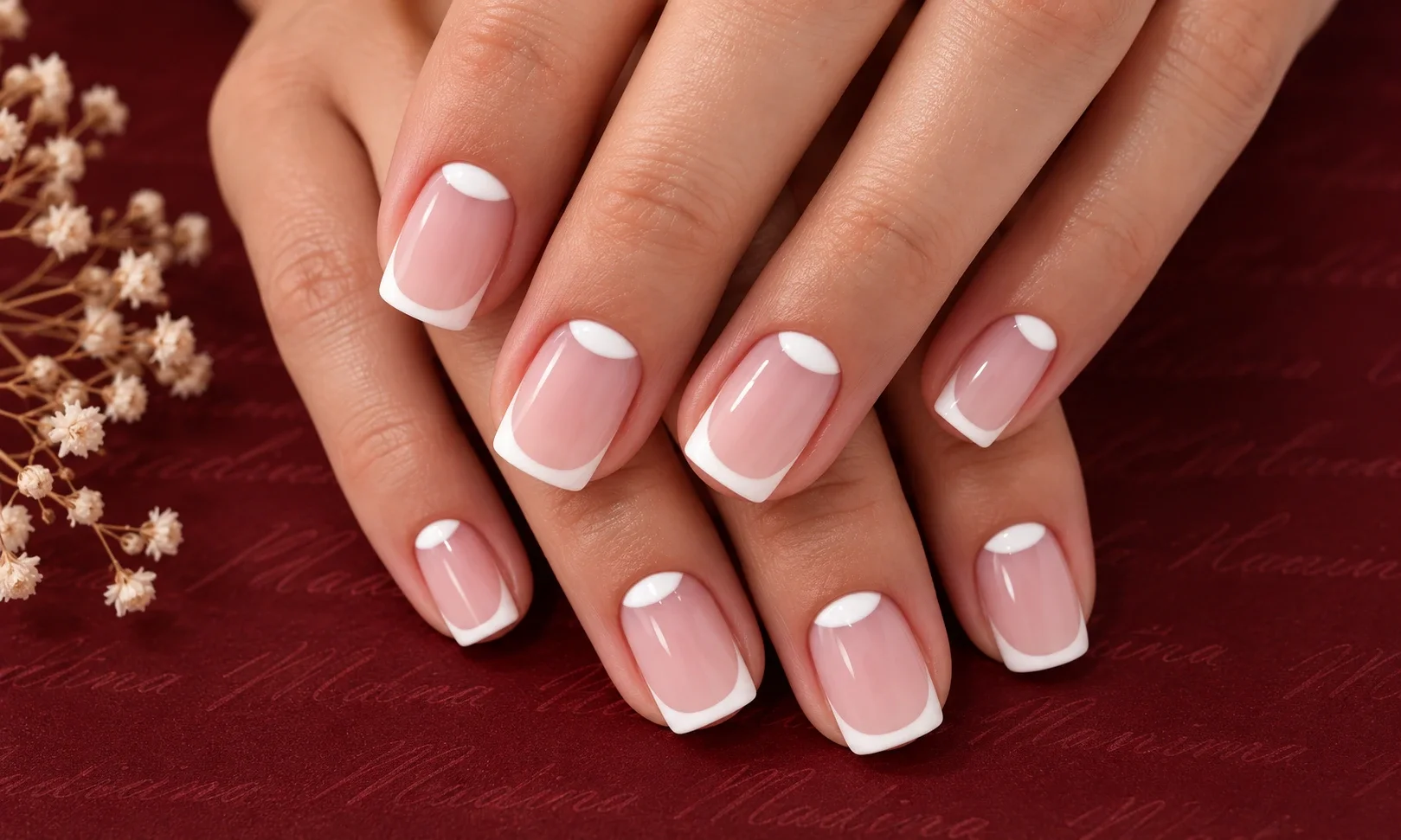 Reverse French Manicure