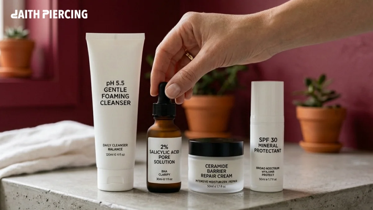 4 Proven Steps for Morning and Night Skincare Routine for Acne Prone Skin at daithpiercing