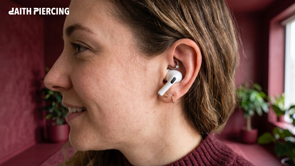 Can You Wear Earbuds with a Daith Piercing?