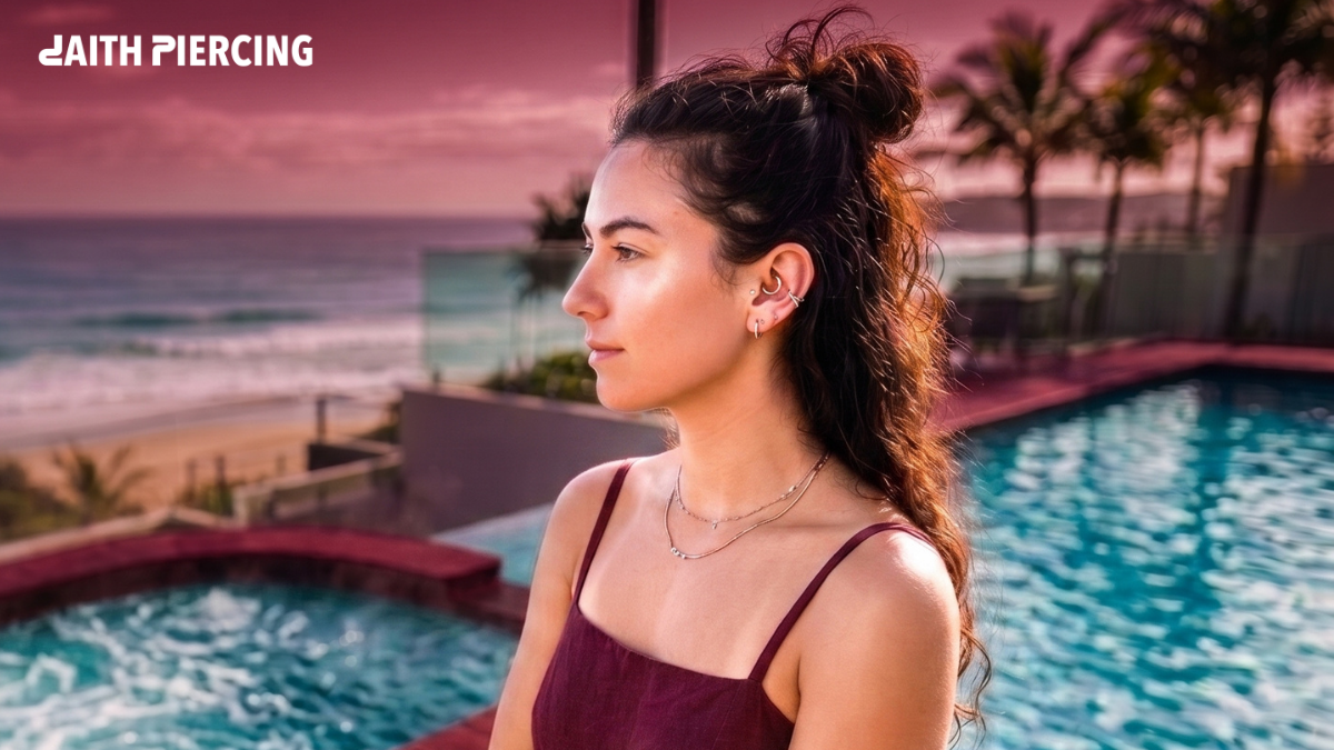Swimming with Daith Piercing: Pool, Ocean, and Hot Tub Rules