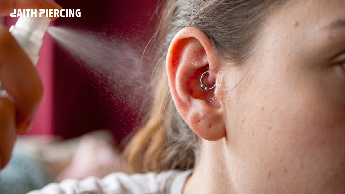 Daith Piercing Cleaning Routine: Powerful Safe Guide to Avoid Infection in 7 Steps