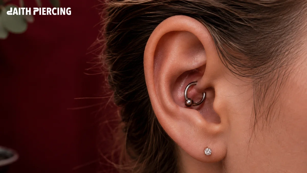 Daith Piercing Angle Wrong: Crooked Piercing Correction
