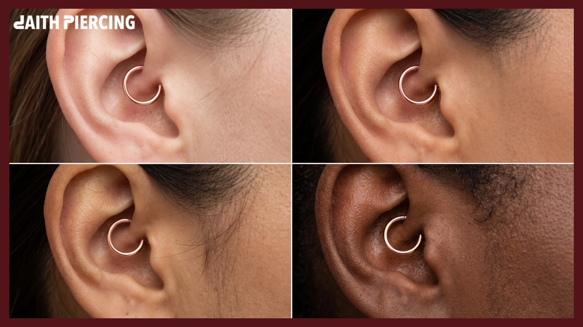 Rose Gold Daith Piercing Ring: Best Skin Tones 2026