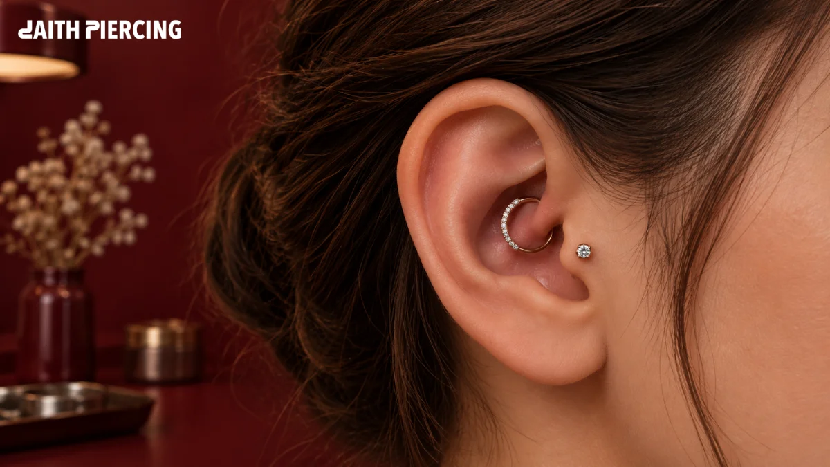 Daith Piercing vs. Tragus: Pain, Healing, and Style