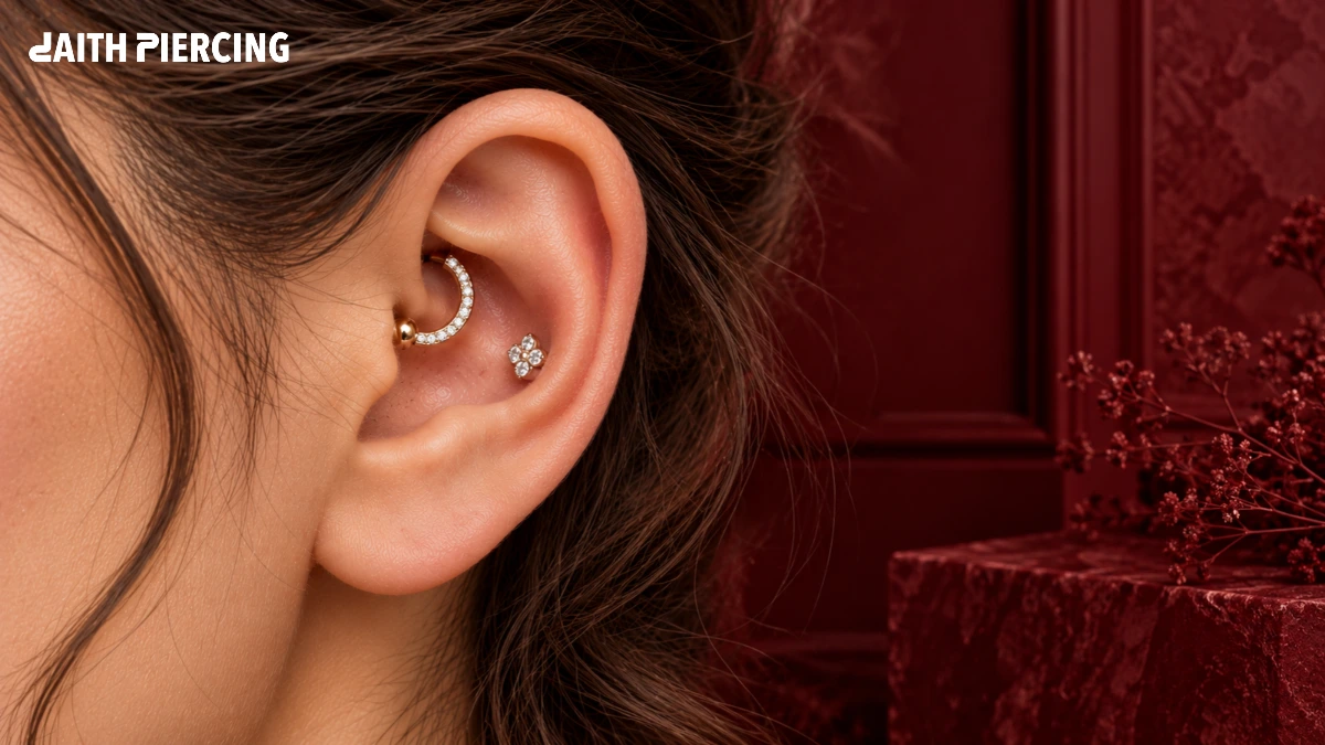 Daith Piercing vs. Conch: Placement and Aesthetic Guide